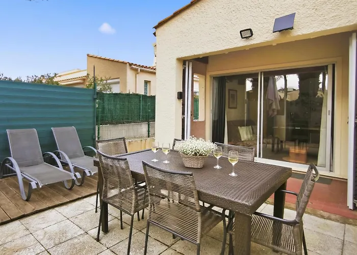 아파트 Cosy Avec Terrasse Et Parking Prive 아그